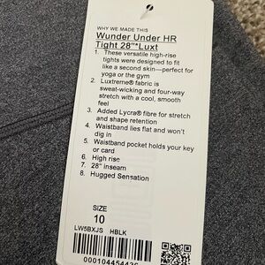 Lululemon Wunder Under High-Rise Tights in Gray